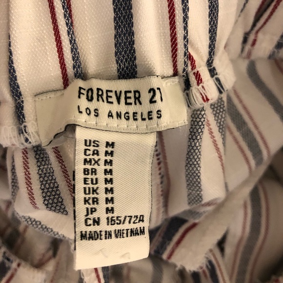 Striped flowy pants - Picture 3 of 3